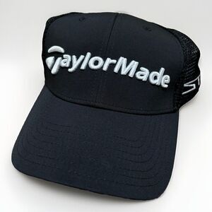 TaylorMade 2022 Men's Tour Cage Hat - Black S/M